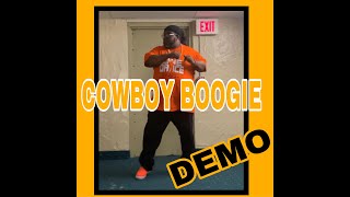 COWBOI BOOGIE LINE DANCE DEMO by BIG MUCCI [upl. by Tristan]