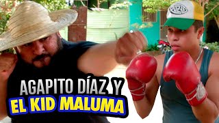 Agapito Diaz y el Kid Maluma [upl. by Aerdnaek]