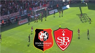 STADE RENNAIS VS BRESTOIS  PES 2021 GAMEPLAY [upl. by Jocko926]