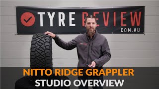 Nitto Ridge Grappler Tyre Review Studio Overview [upl. by Lalise]