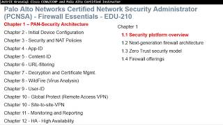 Palo Alto Lesson 11 Security platform overview [upl. by Kciremed]