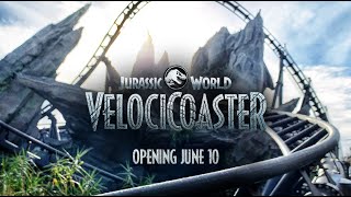 Brave the Hunt on the Jurassic World VelociCoaster [upl. by Donaldson]