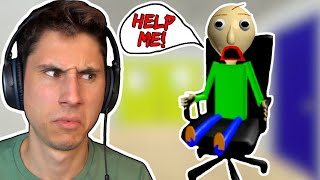 BALDI IS STUCK  Baldis Basics Mod [upl. by Genevieve]