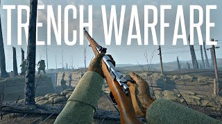 TERRIFYING WW1 TRENCH WARFARE  Beyond The Wire Gameplay [upl. by Declan]