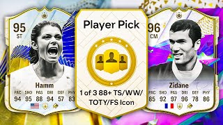 UNLIMITED 88 ICON PLAYER PICKS 😱 FC 24 Ultimate Team [upl. by Reece]