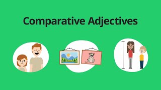 Comparative Adjectives – English Grammar Lessons [upl. by Orlantha]