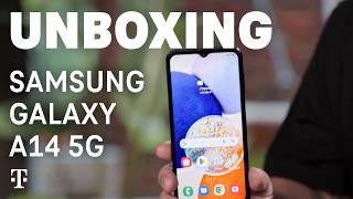 Samsung Galaxy A14 5G Unboxing  TMobile [upl. by Bendicta]