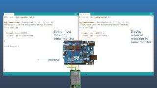 EBYTE E32 LoRa Transciever  Send and Receive Messages on Arduino [upl. by Egrog24]