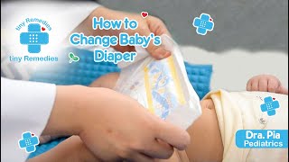 Ask a Pedia  How to Change Babys Diapers [upl. by Londoner]