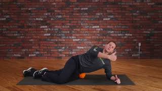 GRID Ball How to Release TFL Using a TriggerPoint Massage Ball [upl. by Daley]