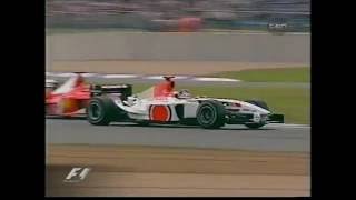 Villeneuve vs Schumacher Silverstone 2003 [upl. by Etyak622]