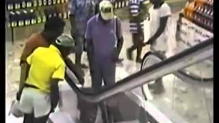 Mans First Escalator Ride [upl. by Audley]