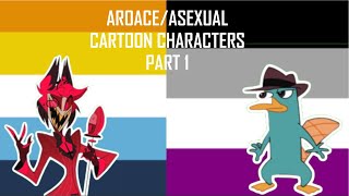 AroaceAsexual Cartoon Characters [upl. by Yatnohs228]