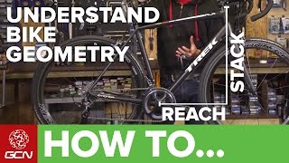 Road Bike Geometry Explained – How To Understand Reach Stack Trail amp More [upl. by Nollad]