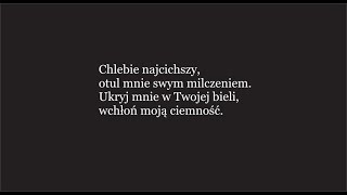 Chlebie najcichszy  podkład karaoke [upl. by Sanfred]