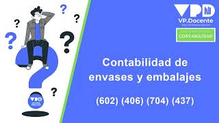 CONTABILIDAD ENVASES Y EMBALAJES [upl. by Noiroc]