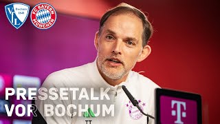 Pressetalk vor VfL Bochum  FC Bayern  🇩🇪 [upl. by Sello]