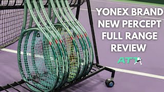 Yonex PERCEPT full range  Pro players review [upl. by Rhoades]