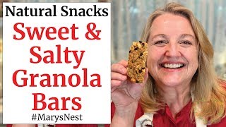 Homemade Granola Bars  Easy One Bowl Recipe [upl. by Anawd358]