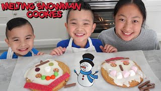 Melting Snowman Cookies Christmas Edition Cookbook CKN [upl. by Krenek]