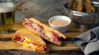 The BEST Reuben Sandwich EVER in the Ninja Foodi [upl. by Ivan]