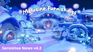 New Melusine furnishings  Serenitea News version 42 [upl. by Petronella582]