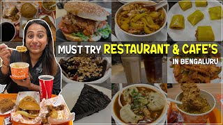 Bengaluru Famous Restaurants amp Cafes  TrufflesCorner HousePopeyes  Bengaluru Food Series Ep6 [upl. by Lathrop]