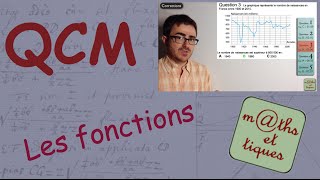 QCM  Les fonctions  Troisième [upl. by Selway]