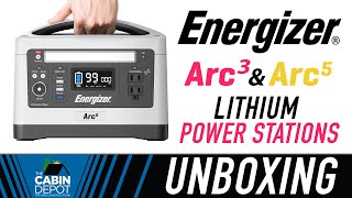 Energizer Arc3 amp Arc5 Lithium Power Station Unboxing [upl. by Zahara]