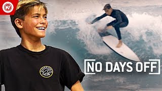 13YearOld FEARLESS Surfing Prodigy [upl. by Ttayw]