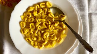 Pasta Grannies make tortellini in brodo from Bologna [upl. by Anselmo835]