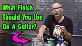 Luthier Quick Tip 3 How to Decide On A Guitar Finish [upl. by Llenel670]