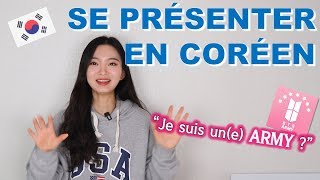 9 EXPRESSEIONS   Comment se présenter en coréen [upl. by Nassi]