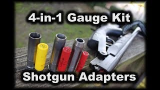 4in1 Gauge Kit Shotgun adapters [upl. by Gigi]