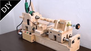 Making of Wood lathe  6in1 drill press Part3 [upl. by Ney]