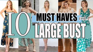 How to Style a Big Bust II How to Dress Well Big Bust II Style tips for Large Bust II Must Haves [upl. by Rubens]