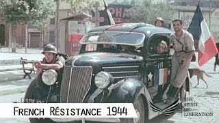 French Résistance in 1944 in color and HD [upl. by Calesta]