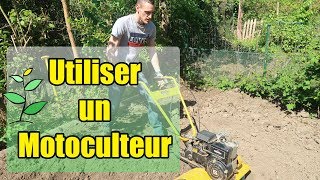 Comment Utiliser Un Motoculteur [upl. by Alithia]