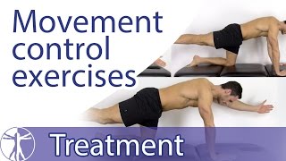 Lumbar Movement Control Exercises  Motor Control Impairment [upl. by Irrehs]