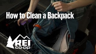 How to Clean a Backpack [upl. by Torruella]