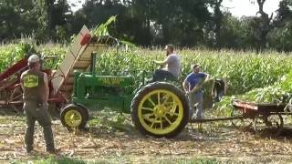 Very Old Farm Machinery In Operation [upl. by Haelahk]