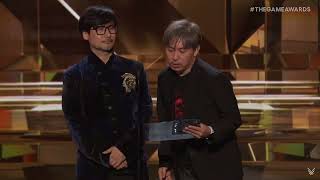 Hideo Kojima farts at The Game Awards [upl. by Joell]