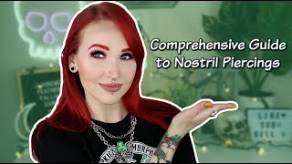 Comprehensive Guide to Nostril Piercings [upl. by Ishii]