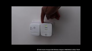 BT Mini Home Hotspot 600 Wireless Adapter UNBOXING amp REAL TOUR [upl. by Aseret195]