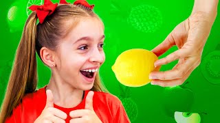 Fruits And Vegetables Song  Yummy  Children Songs by Sunny Kids Songs [upl. by Enajiram]