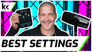 Shure MV7 amp GoXLR Mini Setup  Best Mic Settings [upl. by Eserehs]