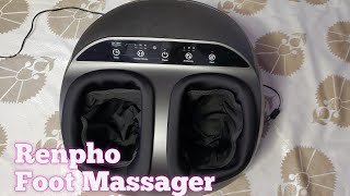 Renpho Foot Massager With Upgraded Heat 2021 Review  Worth It [upl. by Neufer]