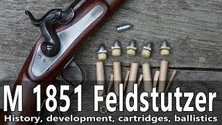 Shooting the Swiss Model 1851 Feldstutzer rifle [upl. by Ylyl]