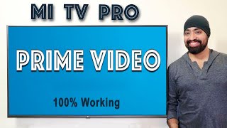 Install amp Play Amazon Prime Videos on Mi TV PRO [upl. by Behm]