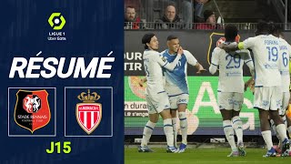 Rennes Monaco  12  Le résumé  Ligue 1 202324 [upl. by Llednar556]